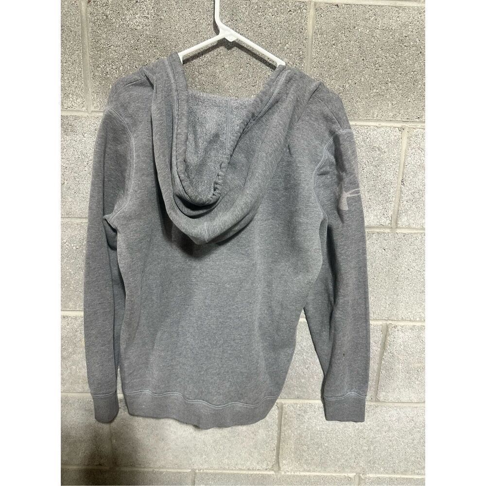 Under Armour Women's Fleece Hoodie Sweatshirt Gray Loose Fit Size M Soft Cozy - Picture 5 of 5